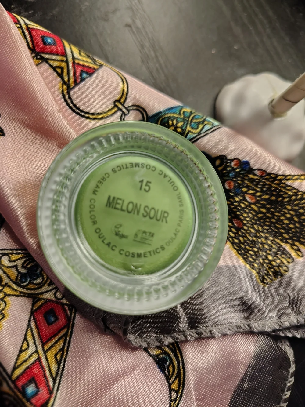 Green Cream Eyeshadow - Vibrant Lime Eye Color